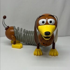 Slinky Brown and Yellow Dog Toy